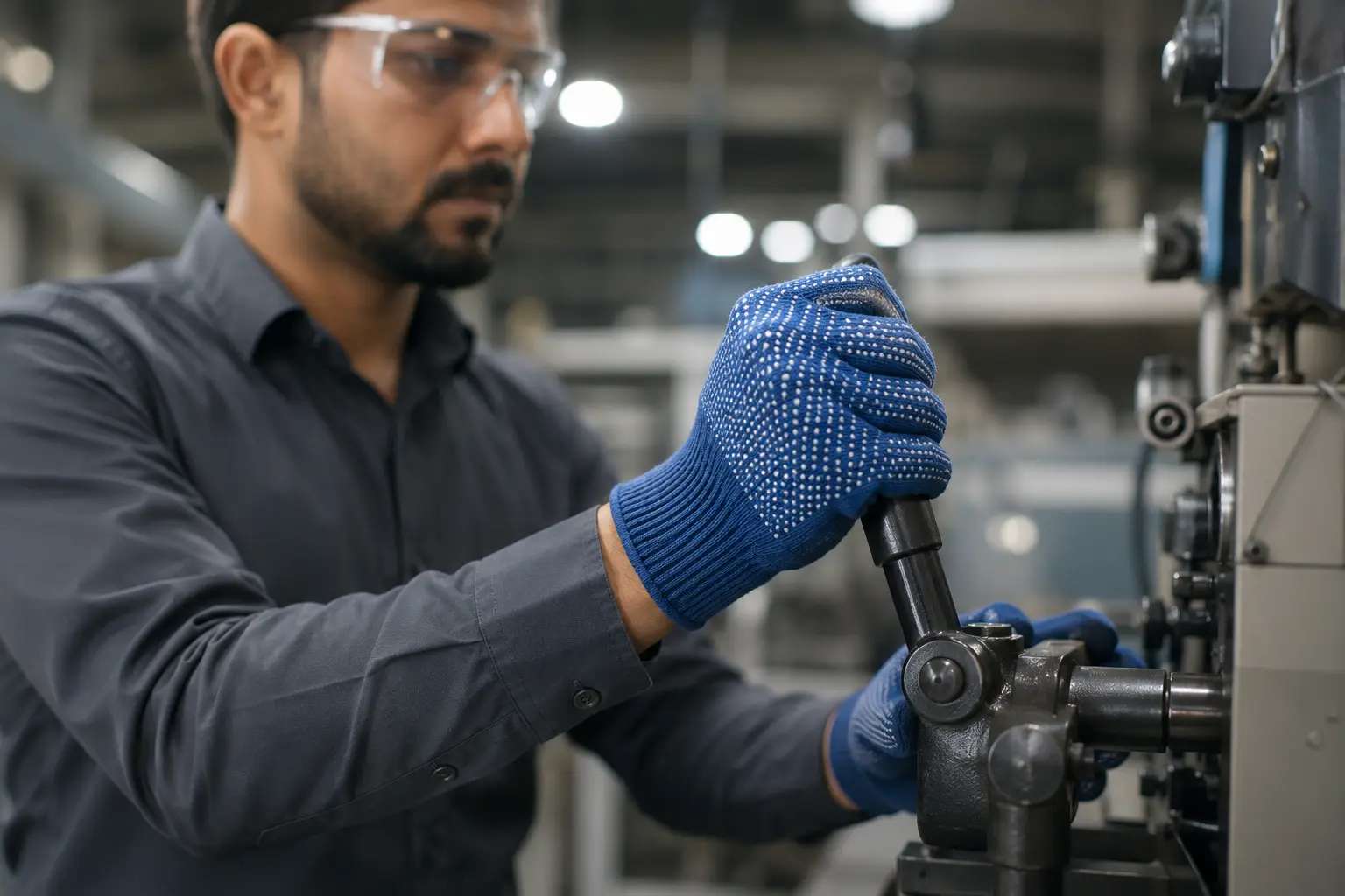 How High-Quality Knitted Hand Gloves Reduce Industrial Workplace Injuries